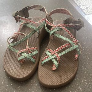 Womens like-new Chaco ZX/2 classic sandals